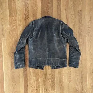 J. Crew | Jackets & Coats | J Crew Stockton Racer Brown Leather